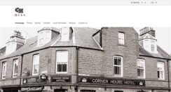 Desktop Screenshot of cornerhousehotel.com