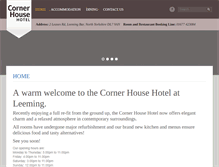 Tablet Screenshot of cornerhousehotel.net